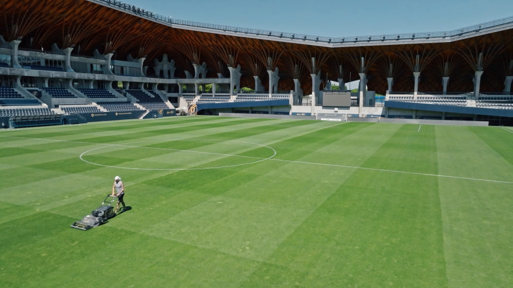 The turf is not just grass. 2025